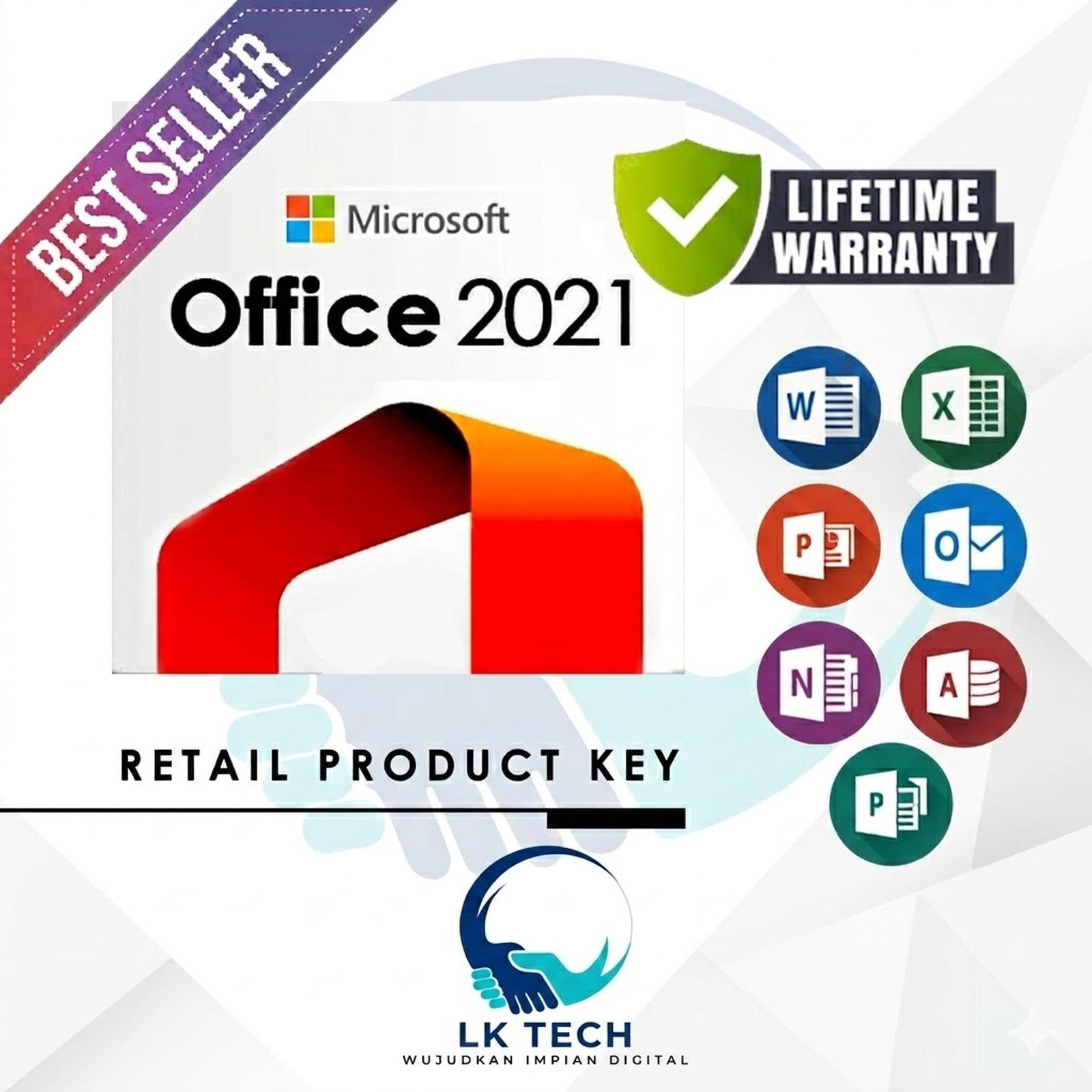 Microsoft Office 2021 Life Time