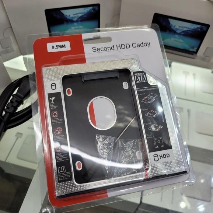 Caddy SSD HDD Caddy LAPTOP slim SATA DVD SLOT 9.5mm